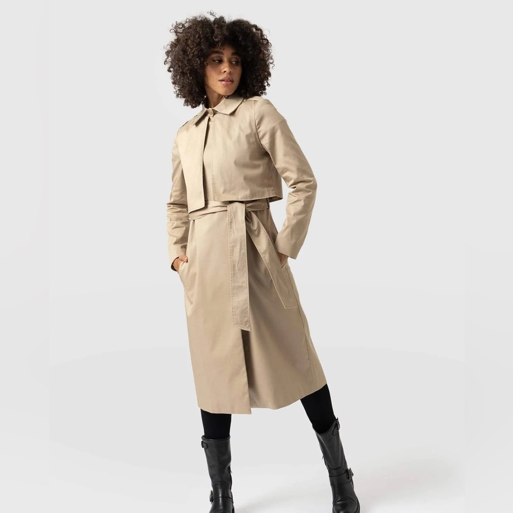 CLASSIC TRENCH COAT - BEIGE